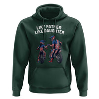 Like Father Daughter Dirt Bike Hoodie Cute Matching Motocross Gift Father's Day