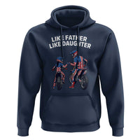 Like Father Daughter Dirt Bike Hoodie Cute Matching Motocross Gift Father's Day