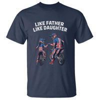 Like Father Daughter Dirt Bike T Shirt Cute Matching Motocross Gift Father's Day