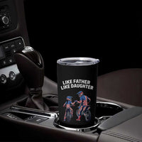 Like Father Daughter Dirt Bike Tumbler Cup Cute Matching Motocross Gift Father's Day