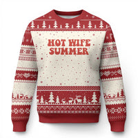 Hot Wife Summer Ugly Christmas Sweater Funny Newlywed