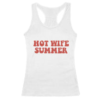 Hot Wife Summer Racerback Tank Top Funny Newlywed