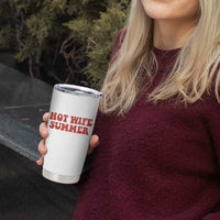 Hot Wife Summer Tumbler Cup Funny Newlywed