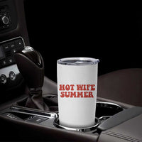 Hot Wife Summer Tumbler Cup Funny Newlywed