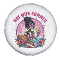 Hot Wife Summer Spare Tire Cover Funny Newlywed Skeleton