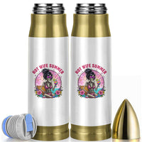 Hot Wife Summer Bullet Tumbler Funny Newlywed Skeleton