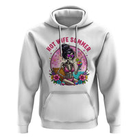 Hot Wife Summer Hoodie Funny Newlywed Skeleton