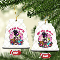 Hot Wife Summer Ceramic Ornament Funny Newlywed Skeleton