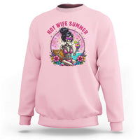 Hot Wife Summer Sweatshirt Funny Newlywed Skeleton
