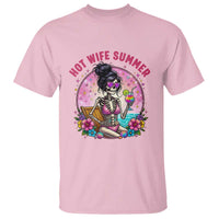 Hot Wife Summer T Shirt Funny Newlywed Skeleton