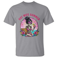 Hot Wife Summer T Shirt Funny Newlywed Skeleton