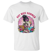 Hot Wife Summer T Shirt Funny Newlywed Skeleton