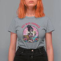 Hot Wife Summer T Shirt For Women Funny Newlywed Skeleton
