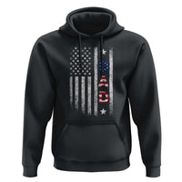 USA Patriotic Dad Hoodie Father's Day American Flag 4th of July