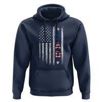 USA Patriotic Dad Hoodie Father's Day American Flag 4th of July