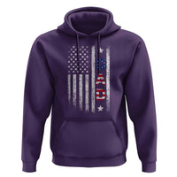 USA Patriotic Dad Hoodie Father's Day American Flag 4th of July