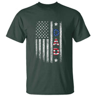 USA Patriotic Dad T Shirt Father's Day American Flag 4th of July