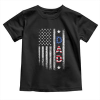 USA Patriotic Dad Toddler T Shirt Father's Day American Flag 4th of July