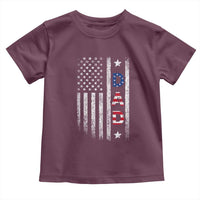 USA Patriotic Dad Toddler T Shirt Father's Day American Flag 4th of July