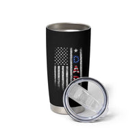 USA Patriotic Dad Tumbler Cup Father's Day American Flag 4th of July