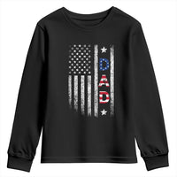 USA Patriotic Dad Youth Sweatshirt Father's Day American Flag 4th of July