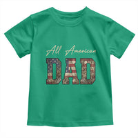 Retro All American Dad Toddler T Shirt 4th of July Father's Day
