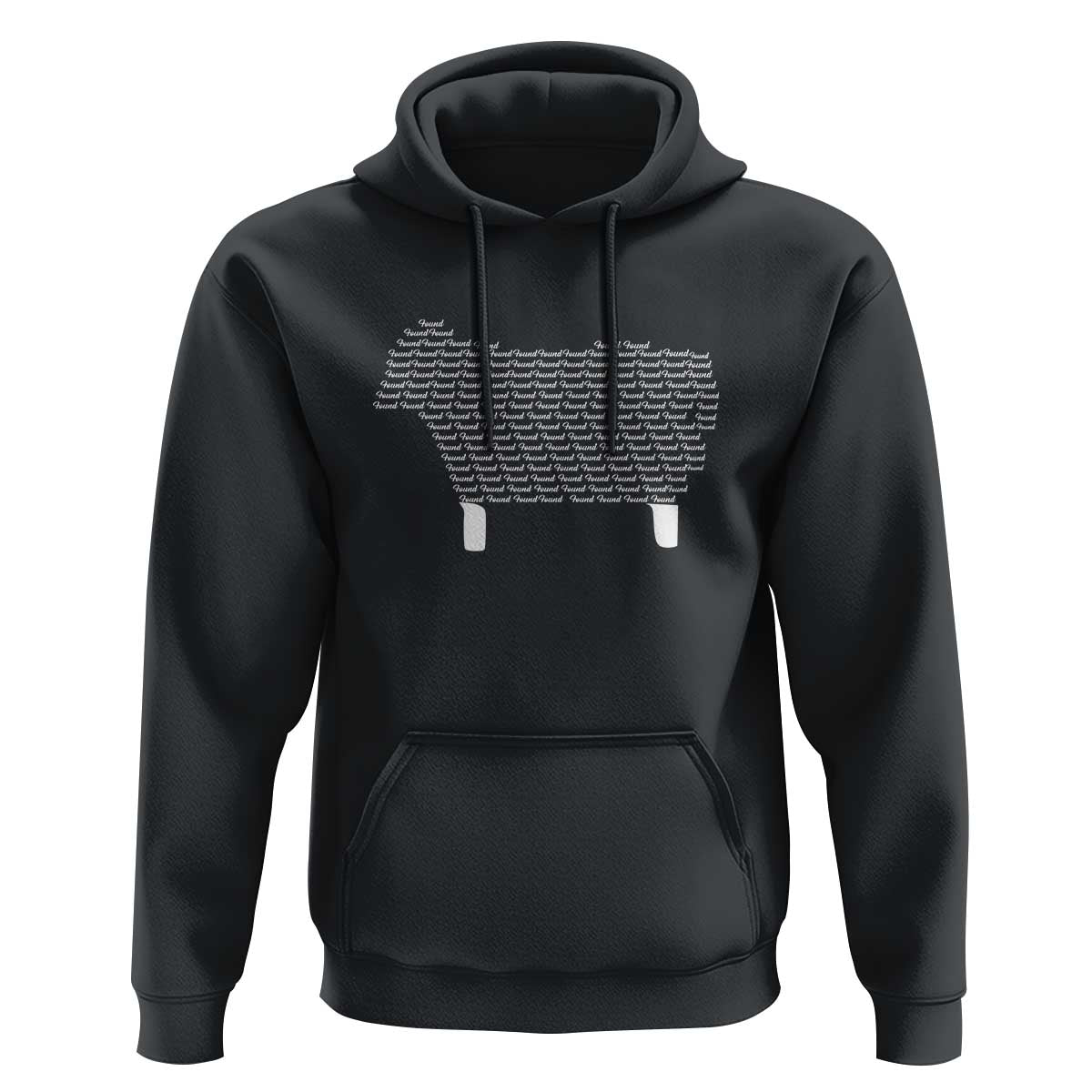 Found Minimalist Sheep Hoodie Christian Psalm 23 Lamb