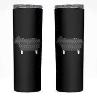 Found Minimalist Sheep Skinny Tumbler Christian Psalm 23 Lamb