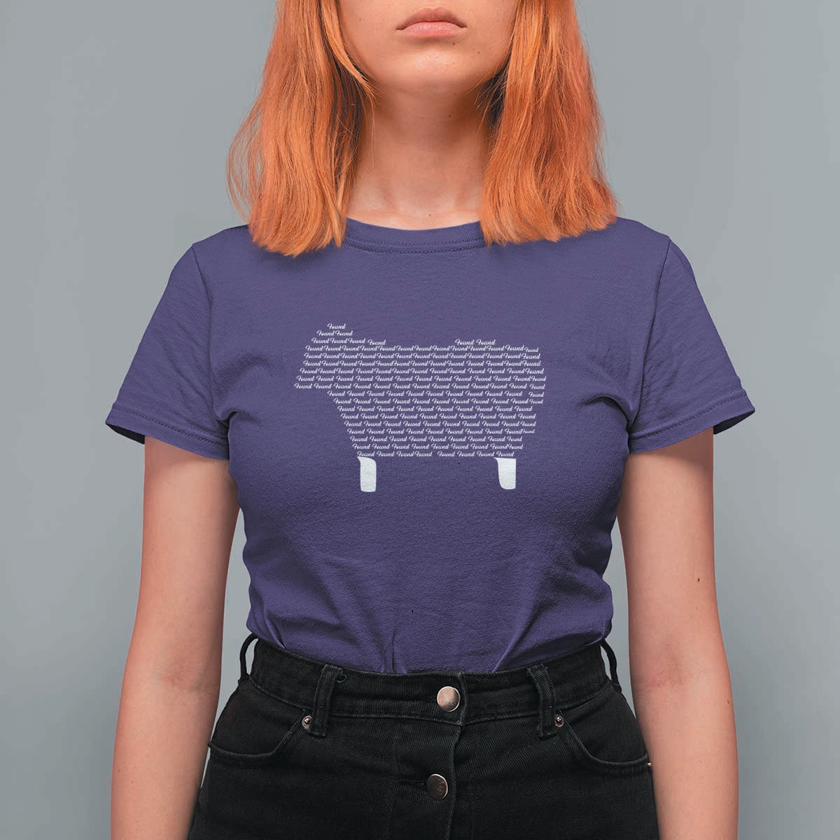 Found Minimalist Sheep T Shirt For Women Christian Psalm 23 Lamb