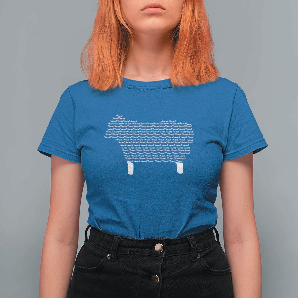 Found Minimalist Sheep T Shirt For Women Christian Psalm 23 Lamb