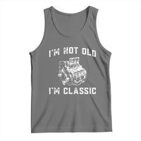 I'm Not Old I'm Classic Tank Top Flathead V8 Engine Silhouette
