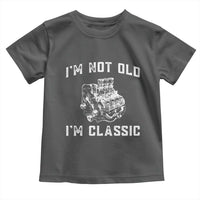 I'm Not Old I'm Classic Toddler T Shirt Flathead V8 Engine Silhouette