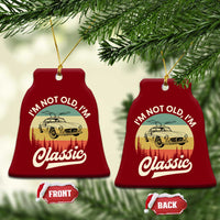 I'm Not Old I'm Classic Ceramic Ornament Retro Sports Car Euro Classic