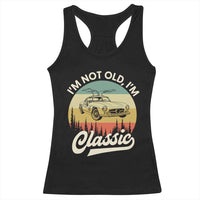 I'm Not Old I'm Classic Racerback Tank Top Retro Sports Car Euro Classic