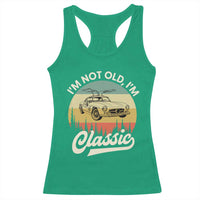 I'm Not Old I'm Classic Racerback Tank Top Retro Sports Car Euro Classic