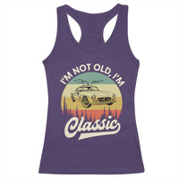 I'm Not Old I'm Classic Racerback Tank Top Retro Sports Car Euro Classic