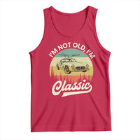 I'm Not Old I'm Classic Tank Top Retro Sports Car Euro Classic