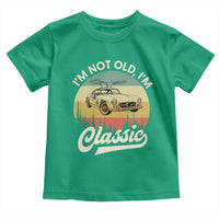 I'm Not Old I'm Classic Toddler T Shirt Retro Sports Car Euro Classic