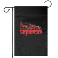 Supercar Exotic Italian Sports Car Graphic Garden Flag