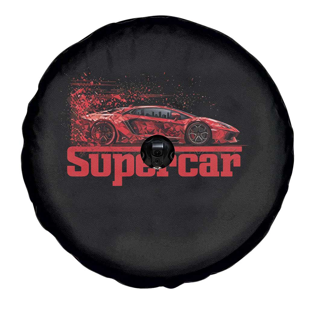 Supercar Exotic Italian Sports Car Graphic Spare Tire Cover