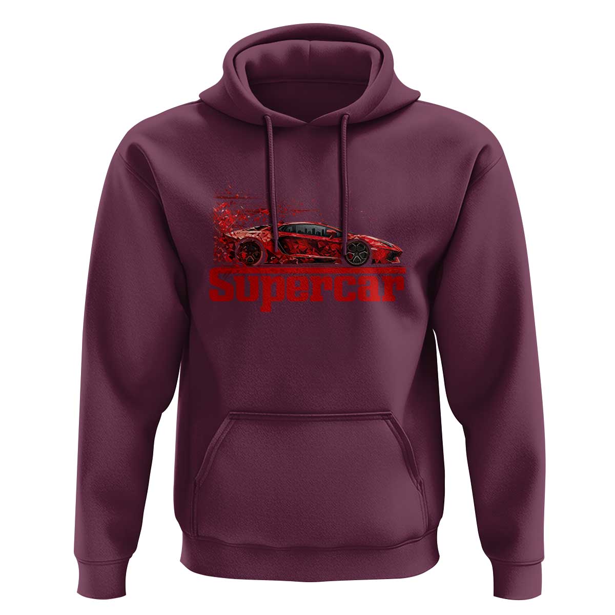 Supercar Exotic Italian Sports Car Graphic Hoodie