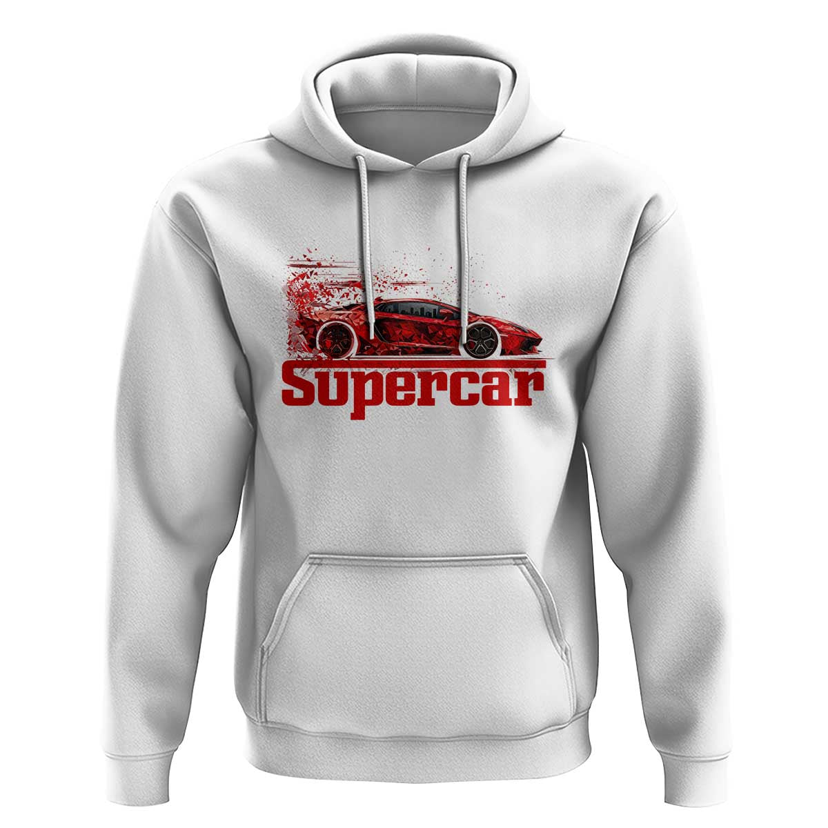 Supercar Exotic Italian Sports Car Graphic Hoodie