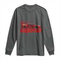 Supercar Exotic Italian Sports Car Graphic Long Sleeve Shirt