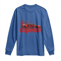 Supercar Exotic Italian Sports Car Graphic Long Sleeve Shirt