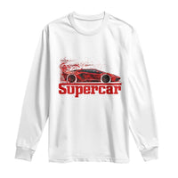 Supercar Exotic Italian Sports Car Graphic Long Sleeve Shirt