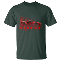 Supercar Exotic Italian Sports Car Graphic T Shirt
