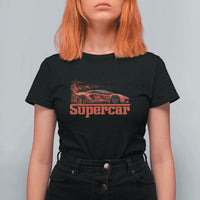 Supercar Exotic Italian Sports Car Graphic T Shirt For Women