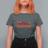 Supercar Exotic Italian Sports Car Graphic T Shirt For Women