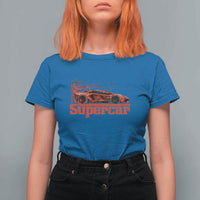 Supercar Exotic Italian Sports Car Graphic T Shirt For Women