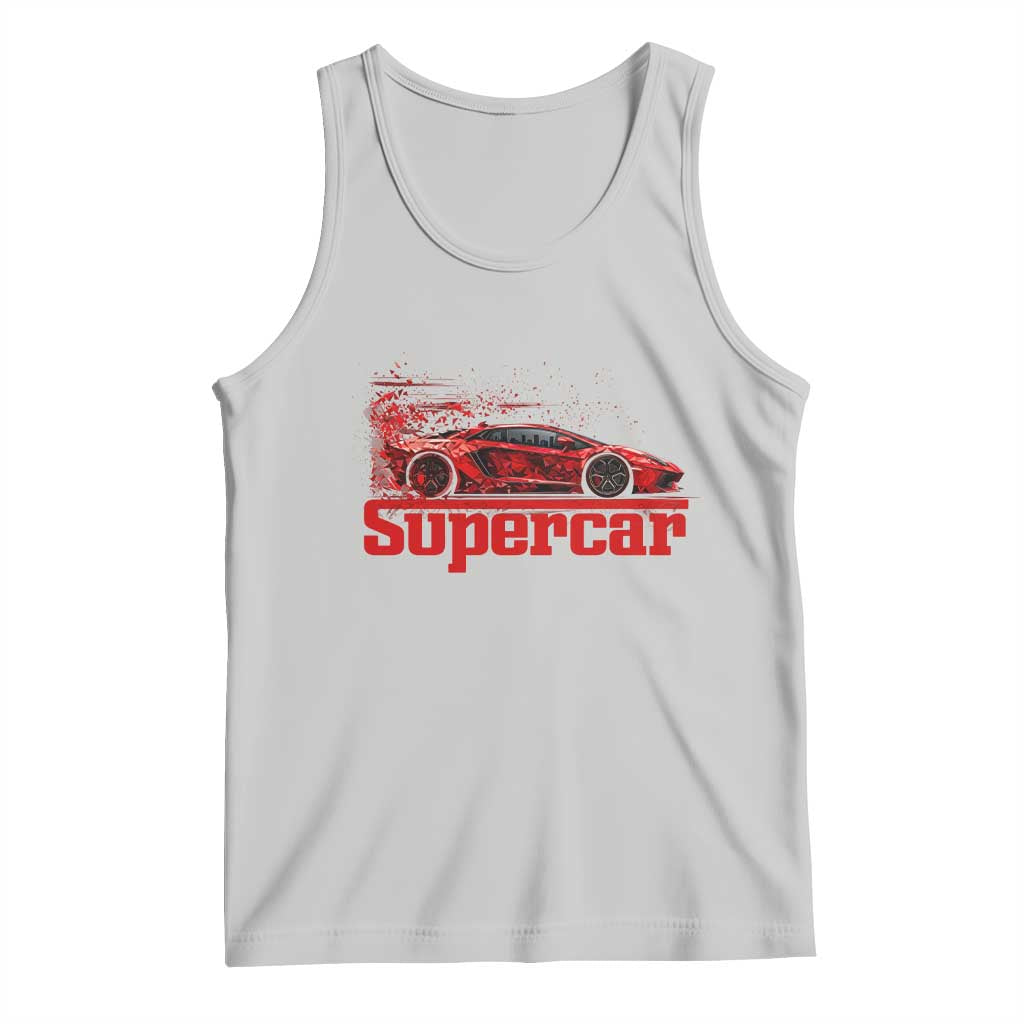 Supercar Exotic Italian Sports Car Graphic Tank Top